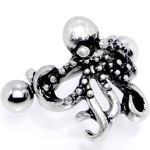 Load image into Gallery viewer, 16G 1/2 Outstretched Octopus Cuff Cartilage Earring