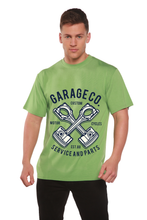 Load image into Gallery viewer, Garage Co Men's Bamboo Viscose/Organic Cotton Short Sleeve Graphic T-Shirt