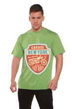 Load image into Gallery viewer, Garage New York Men's Bamboo Viscose/Organic Cotton Short Sleeve Graphic T-Shirt