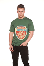 Load image into Gallery viewer, Garage New York Men's Bamboo Viscose/Organic Cotton Short Sleeve Graphic T-Shirt