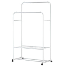Load image into Gallery viewer, Garment Hanging Rack Clothing Organizer