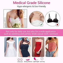 Load image into Gallery viewer, Gel Bras Strapless Full Coverage Solid Color Micro-elastic Breathable Invisible