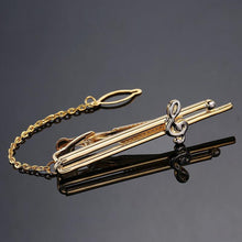 Load image into Gallery viewer, Gentlemen Fashion Men Tie Clip Classy Necktie Tie Bar Tie Clip For Men's Skinny Necktie Tie Clip Gift For Husband Dolphin Ship Wedding Tie Men Jewelry Romantic Necktie Bar Clips Groomsmen Grooms Business Formal Necktie Clips
