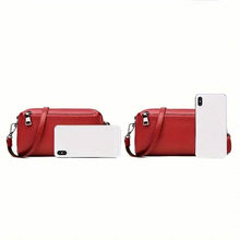 Load image into Gallery viewer, Genuine Leather Crossbody Bag Shoulder Small Square Bag