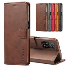 Load image into Gallery viewer, Genuine Premium Leather Detachable Magnetic Flip Cover with Card Holders Horizontal Case For Redmi Note 11 Pro 5G Case On Redmi Note 11 11S 10S 10 10C 9S 9 9T 8T 8 7 Case For Xiaomi Redmi Note11 Pro 5G Case
