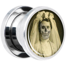 Load image into Gallery viewer, Undead Bride and Groom Halloween Plug Set 00G