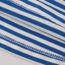 Load image into Gallery viewer, Girl's Cotton Casual Striped Jersey Dress