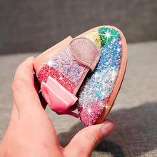 Load image into Gallery viewer, Girls' Glitters PU Sequined Jeweled Flat Shoes