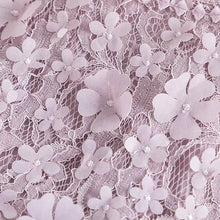 Load image into Gallery viewer, Girls' Ruffle Mesh Embroidered Dress
