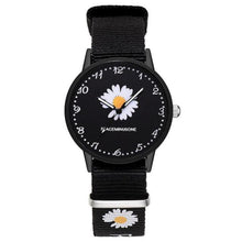 Load image into Gallery viewer, Girls Small Elegant Wrist Watch Women Fashion Nylon Strap Dress Quartz Watch Simple Wild Girlfriends Couple Watch Analog Quartz Watches With Nylon Strap Nylon Band Wristwatch