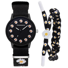 Load image into Gallery viewer, Girls Small Elegant Wrist Watch Women Fashion Nylon Strap Dress Quartz Watch Simple Wild Girlfriends Couple Watch Analog Quartz Watches With Nylon Strap Nylon Band Wristwatch