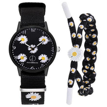 Load image into Gallery viewer, Girls Small Elegant Wrist Watch Women Fashion Nylon Strap Dress Quartz Watch Simple Wild Girlfriends Couple Watch Analog Quartz Watches With Nylon Strap Nylon Band Wristwatch