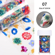 Load image into Gallery viewer, Glitter Marble Series Nail Transfer Foil Stickers Gold White And Black Bright Slider For Nails Decoration Manicures Marble Nail Art Stickers Water Transfer Nail Decals Full Wraps Gradient Acrylic Nail Kits for Women Manicure Decoration Accessory