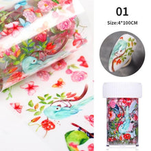 Load image into Gallery viewer, Glitter Marble Series Nail Transfer Foil Stickers Gold White And Black Bright Slider For Nails Decoration Manicures Marble Nail Art Stickers Water Transfer Nail Decals Full Wraps Gradient Acrylic Nail Kits for Women Manicure Decoration Accessory