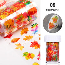 Load image into Gallery viewer, Glitter Marble Series Nail Transfer Foil Stickers Gold White And Black Bright Slider For Nails Decoration Manicures Marble Nail Art Stickers Water Transfer Nail Decals Full Wraps Gradient Acrylic Nail Kits for Women Manicure Decoration Accessory