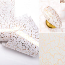 Load image into Gallery viewer, Glitter Marble Series Nail Transfer Foil Stickers Gold White And Black Bright Slider For Nails Decoration Manicures Marble Nail Art Stickers Water Transfer Nail Decals Full Wraps Gradient Acrylic Nail Kits for Women Manicure Decoration Accessory