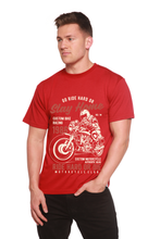 Load image into Gallery viewer, Go Ride Hard Men's Bamboo Viscose/Organic Cotton Short Sleeve Graphic T-Shirt