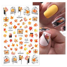 Load image into Gallery viewer, Gold 3D Nail Sticker Curve Stripe Lines Nails Stickers Gradient Adhesive Striping Tape Nail Foil Nail Art Stickers Decals Silver Strip Line Nail Decal Self-Adhesive 3D Wave Decal Decoration Metallic Curve Design Decoration for Women Girls