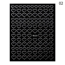 Load image into Gallery viewer, Gold Christmas Snowflake 3D Nail Stickers Sparkly Iridescent Silver Xmas Tree Elk Deer Transfer Sliders Winter Nails Accessories Design Decor Tip Transfer Nail Decals Sticker For Pretty Girl Self-Adhesive Nail Decals Designer Nail Stickers