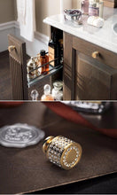 Load image into Gallery viewer, Gold Luxury Door Handles Zinc Alloy Cabinet Handle Drawer Knobs European Wardrobe Pulls Kitchen Furniture Handle Wardrobe Drawer Dresser Closet Furniture Door Handles Knobs Kitchen Office Home Hardware