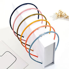 Load image into Gallery viewer, Gold Metal Hairbands For Women Hair Accessories Designer Band Hoops Wedding Pearl Headband Metal Bridal Headwear Bands