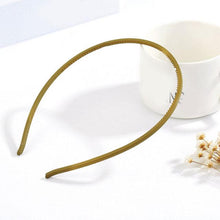 Load image into Gallery viewer, Gold Metal Hairbands For Women Hair Accessories Designer Band Hoops Wedding Pearl Headband Metal Bridal Headwear Bands