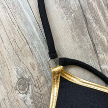 Load image into Gallery viewer, Golden Bikini Set Padded Women Swimsuit Push Up Swimwear Summer Beachwear Bathing Suit Women's Push Up Two Piece Bikini Swimsuits Elegant Lace Up Bathing Suits