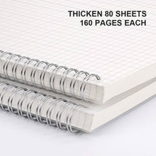 Load image into Gallery viewer, Graph Paper Notebook 100gsm Thick Graph Paper