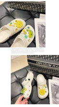 Load image into Gallery viewer, Gray Cute Summer Sandals Women Beach Sandals Non Slip Comfortable Lightweight Outdoor Sandals Woman Light Weight Quick Drying Slip-On Garden Clog Shoes Rubber Slipper