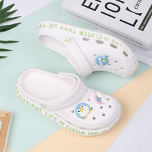 Load image into Gallery viewer, Gray Cute Summer Sandals Women Beach Sandals Non Slip Comfortable Lightweight Outdoor Sandals Woman Light Weight Quick Drying Slip-On Garden Clog Shoes Rubber Slipper