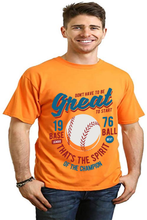 Load image into Gallery viewer, Great Baseball Men's Bamboo Viscose/Organic Cotton Short Sleeve Graphic T-Shirt