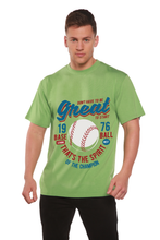 Load image into Gallery viewer, Great Baseball Men's Bamboo Viscose/Organic Cotton Short Sleeve Graphic T-Shirt