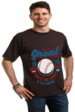 Load image into Gallery viewer, Great Baseball Men's Bamboo Viscose/Organic Cotton Short Sleeve Graphic T-Shirt