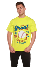Load image into Gallery viewer, Great Baseball Men's Bamboo Viscose/Organic Cotton Short Sleeve Graphic T-Shirt