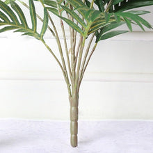 Load image into Gallery viewer, Green Artificial Palm Leaves Plastic Tropical Tree Fake Indoor Outdoor Garden Home Outdoor Decorations