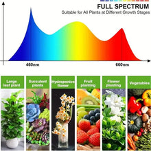Load image into Gallery viewer, Grow Lights for Seed Starting Auto ON & Off Full Spectrum LED Plant Lights with Timer