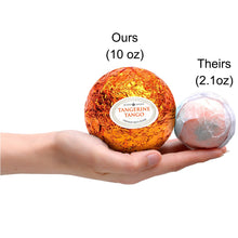 Load image into Gallery viewer, Tangerine Tango Bath Bomb with Jewelry Ring Inside