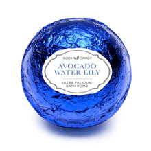 Load image into Gallery viewer, Avocado Water Lily Bath Bomb 5 ounces