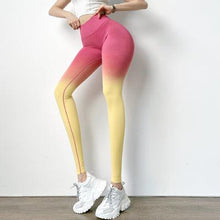 Load image into Gallery viewer, Gym Legging Women Workout Fitness Jogging Running Leggings For Women Lifting Yoga Pants Tummy Control Tight Leggings Stretch Sportswear Anti Cellulite Yoga Pants