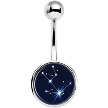 Load image into Gallery viewer, Zodiac Constellation Taurus Belly Ring