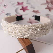Load image into Gallery viewer, Hair Hoop women hairbands Sweet Headbands for Women Beaded Pearl Headbands Hair Accessories Gorgeous Hair Accessories For Women