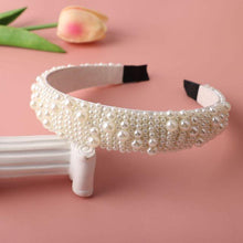 Load image into Gallery viewer, Hair Hoop women hairbands Sweet Headbands for Women Beaded Pearl Headbands Hair Accessories Gorgeous Hair Accessories For Women