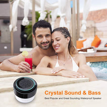 Load image into Gallery viewer, HAISSKY Portable Wireless Waterproof Speaker with FM Radio & Suction Cup