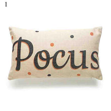 Load image into Gallery viewer, Halloween Cushion Cover Soft Linen Pillow Case Sofa Decoration Pumpkin Printed Pillow Case Orange And Black Pillow Cover For Living Room Car Pillowcase Home Supplies