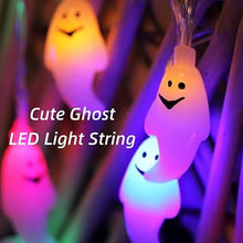 Load image into Gallery viewer, Halloween Cute Ghost LED String Lights Upholstery Lights
