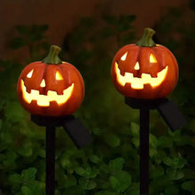 Load image into Gallery viewer, Halloween Jack-o '-lantern Solar Light