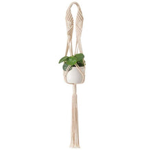 Load image into Gallery viewer, Hand Woven Macrame Tapestry Plant Hanger Holder