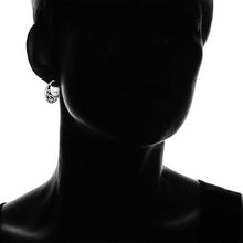 Load image into Gallery viewer, Handcrafted Sterling Silver Hoop Earrings by Verona