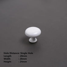 Load image into Gallery viewer, Handles Drawer Cabinet Furniture Kitchen Handles For Cabinet Knob Door Drawer Furniture Kitchen Knob Simplicity White Stainless Steel Hollow Tube Bar Drawer Pulls Cupboard Knob For Kitchen Furniture Hardware