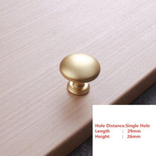 Load image into Gallery viewer, Handles Drawer Cabinet Furniture Kitchen Handles For Cabinet Knob Door Drawer Furniture Kitchen Pearl Golden Simplicity Hardware Pull Handles Modern Style T Bar Kitchen Cabinet Hardware Pulls